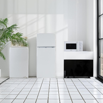 らくらく家電4点セット(冷蔵庫110・スマートテレビ)　レンタル