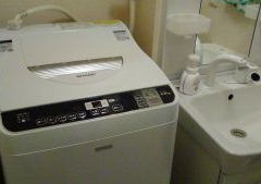 レンタルで納品した洗濯乾燥機