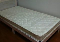 レンタルで納品したベッドの写真