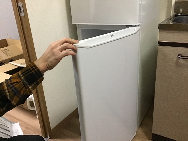 2ドア冷蔵庫(110～120L)