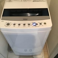 家電レンタル 洗濯機の写真