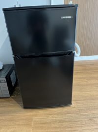 95L冷蔵庫（ブラック）の写真