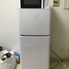 家電レンタル冷蔵庫　電子レンジの写真