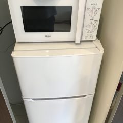 家電レンタル冷蔵庫　電子レンジの写真