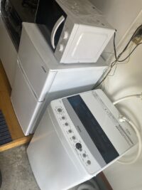 らくらく家電3点セットの写真