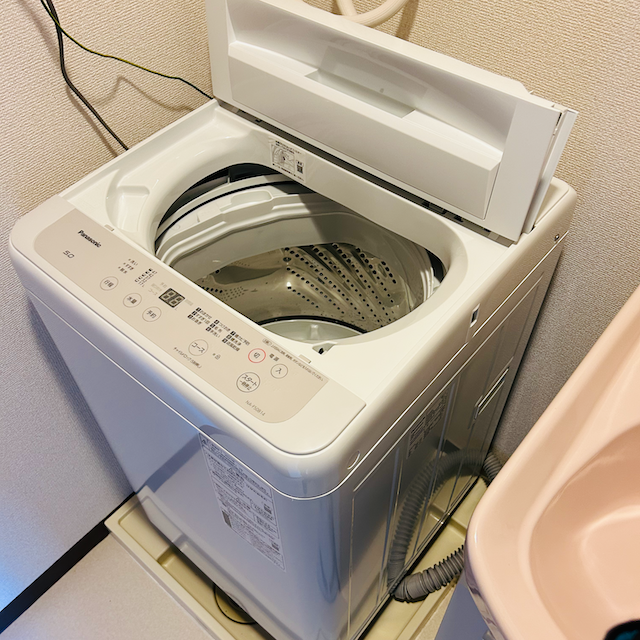 家電レンタル洗濯機の写真