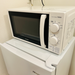 家電レンタル電子レンジの写真