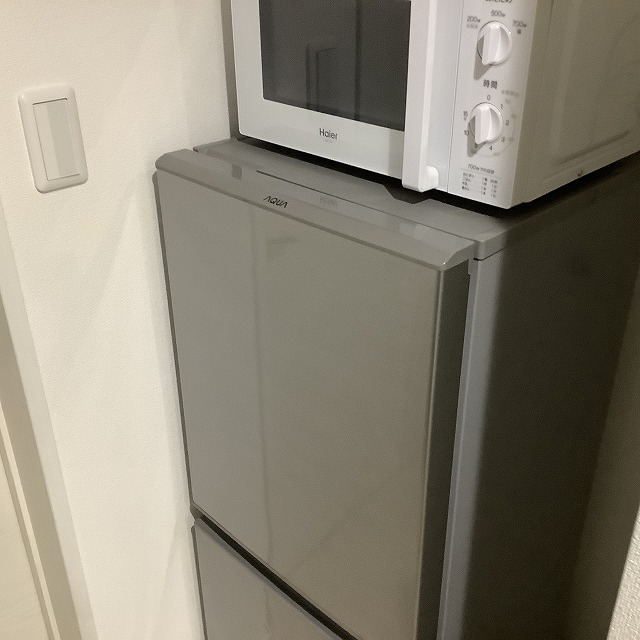 冷蔵庫と電子レンジ