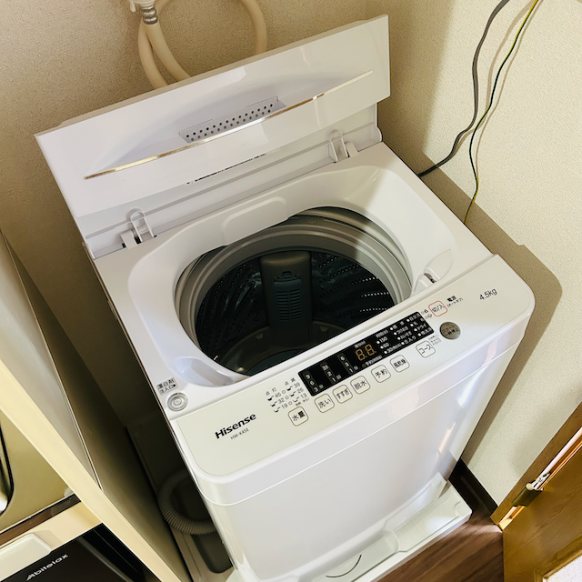 家電レンタル洗濯機の写真