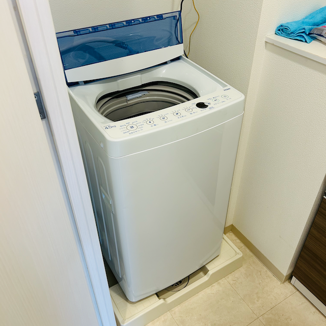家電レンタル洗濯機の写真