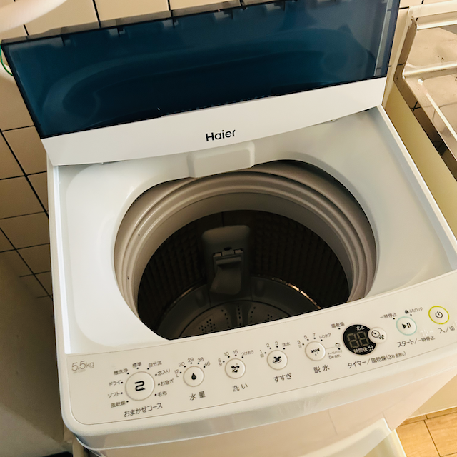 家電レンタル洗濯機の写真