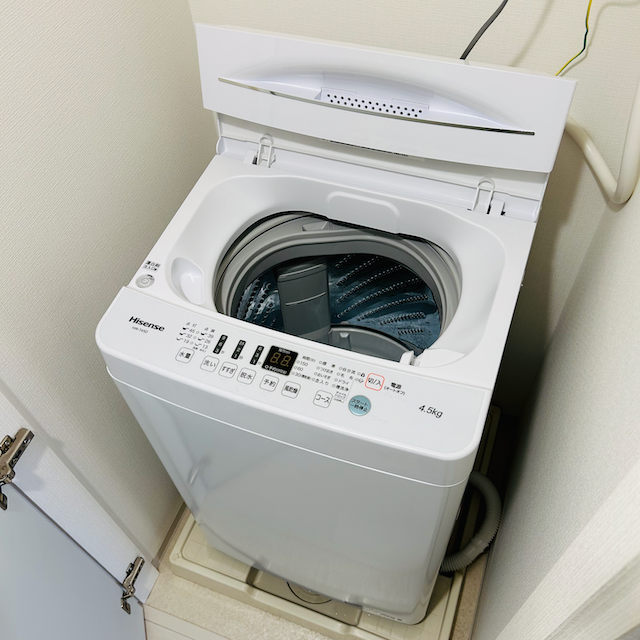 家電レンタル洗濯機の写真