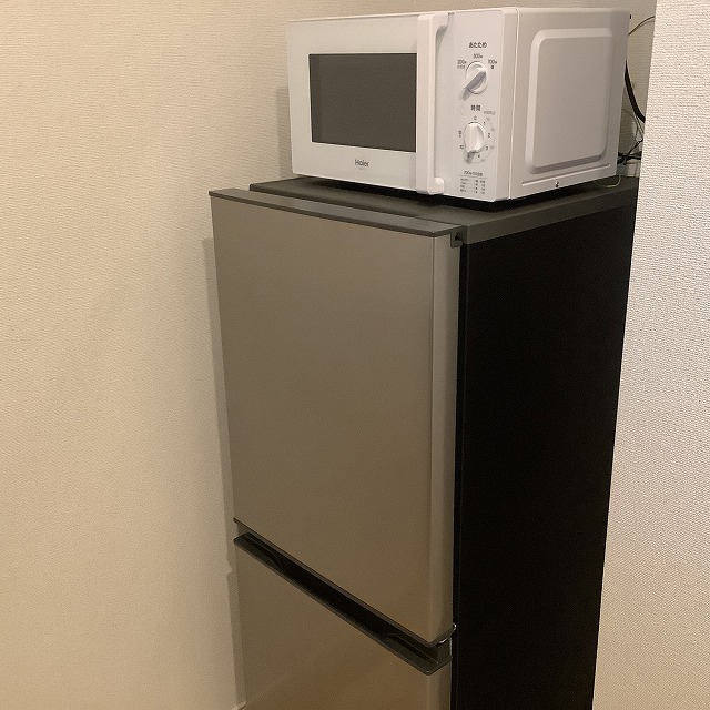 冷蔵庫と電子レンジ