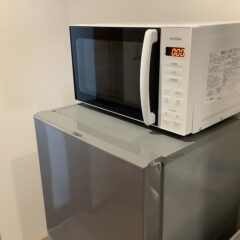 冷蔵庫と電子レンジ