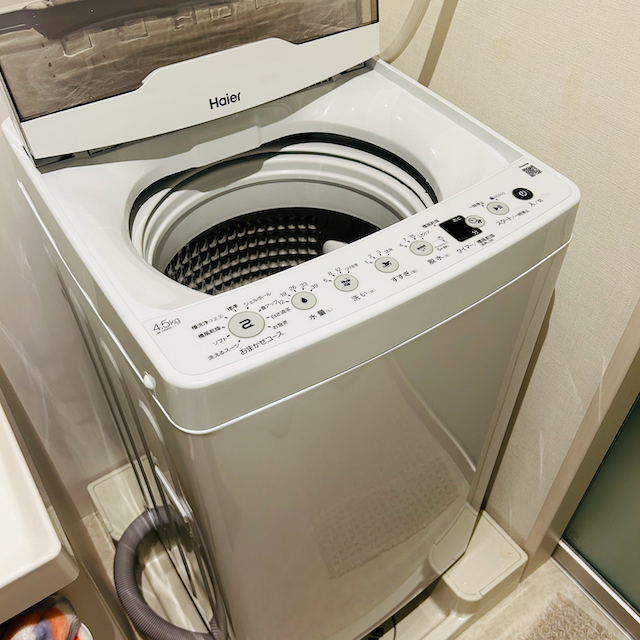 家電レンタル洗濯機の写真
