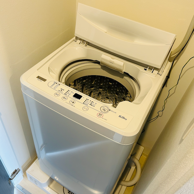 家電レンタル洗濯機の写真