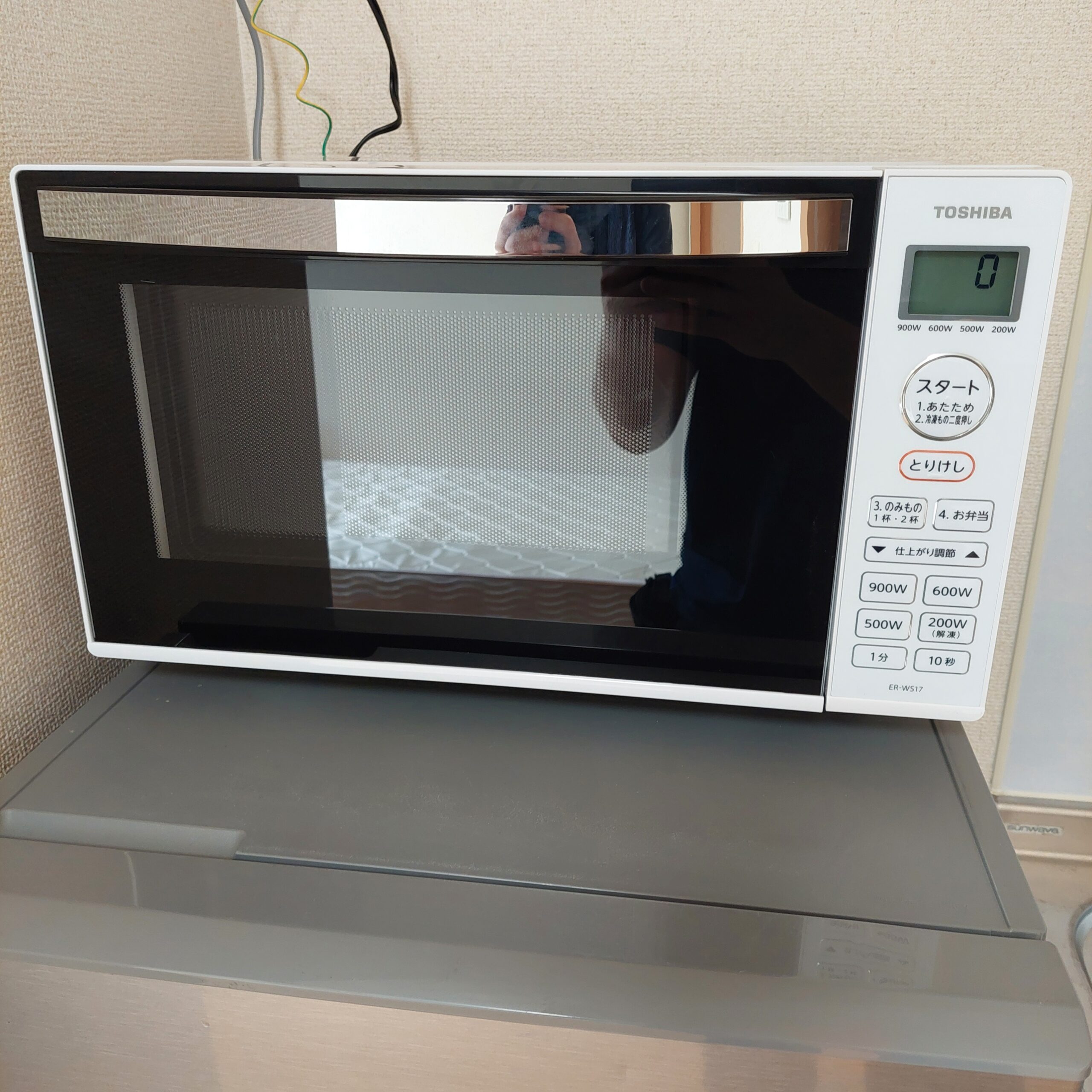 家電レンタル電子レンジの画像