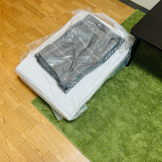 家具レンタル布団セットの写真