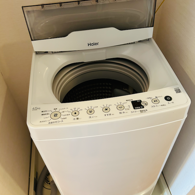 家電レンタル洗濯機の写真