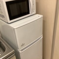 冷蔵庫と電子レンジ