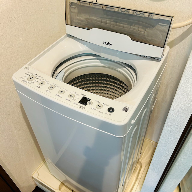 家電レンタル洗濯機の写真