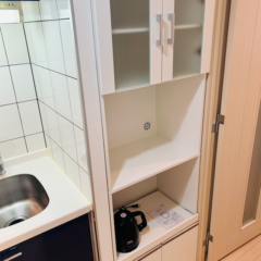 家具レンタルレンジボードの写真