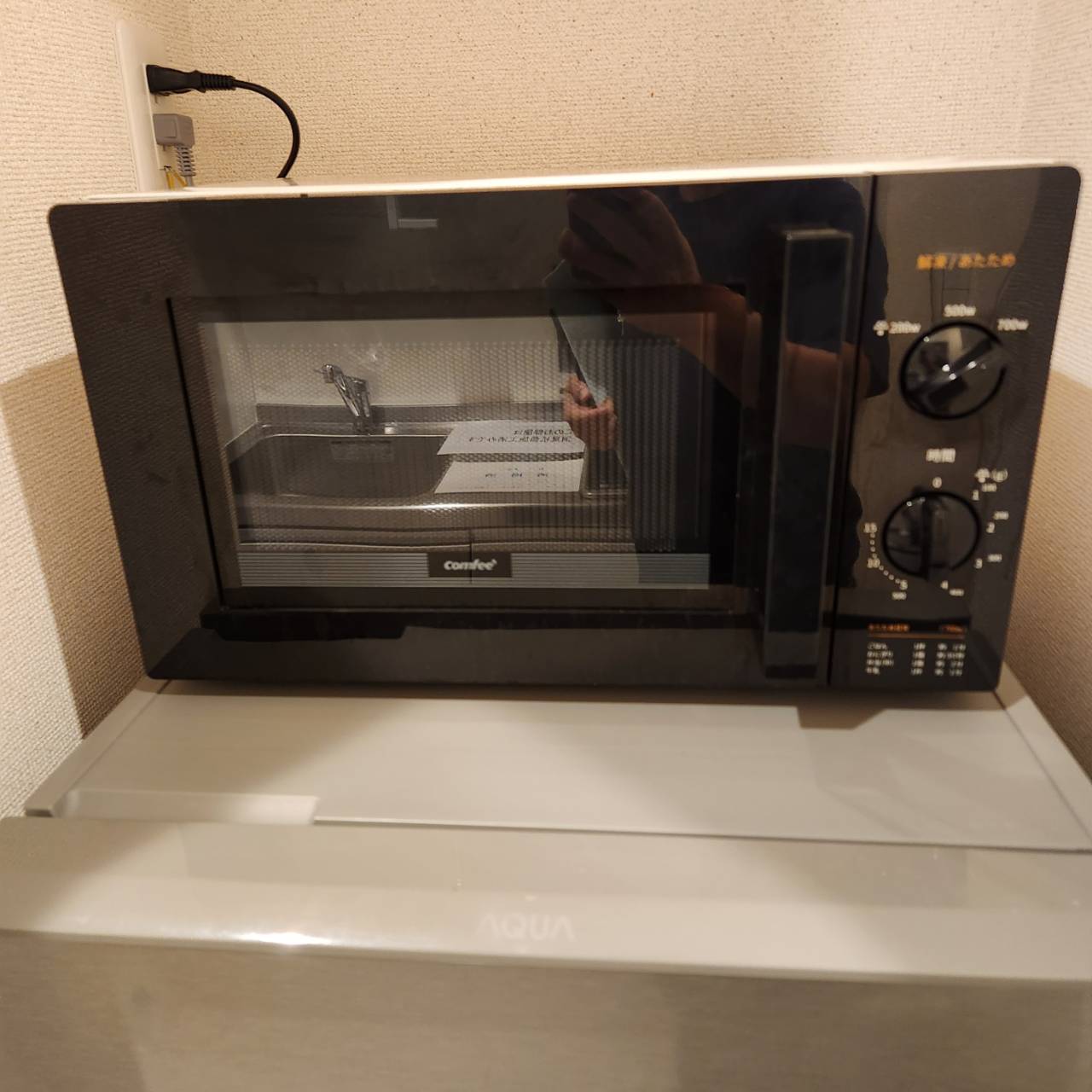 家電レンタル電子レンジの画像