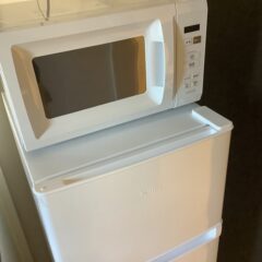 冷蔵庫と電子レンジ