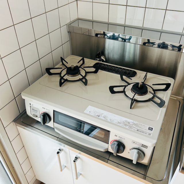 家電レンタルガスコンロの写真