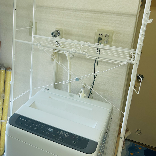 家電レンタル洗濯機の写真