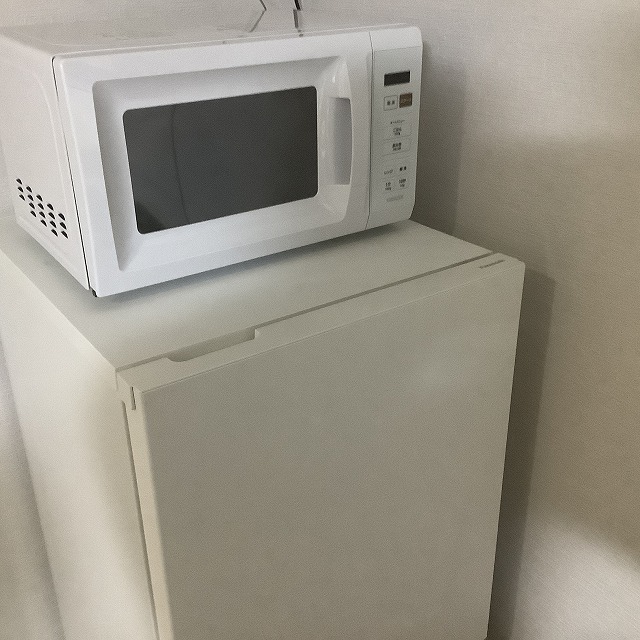 冷蔵庫と電子レンジ