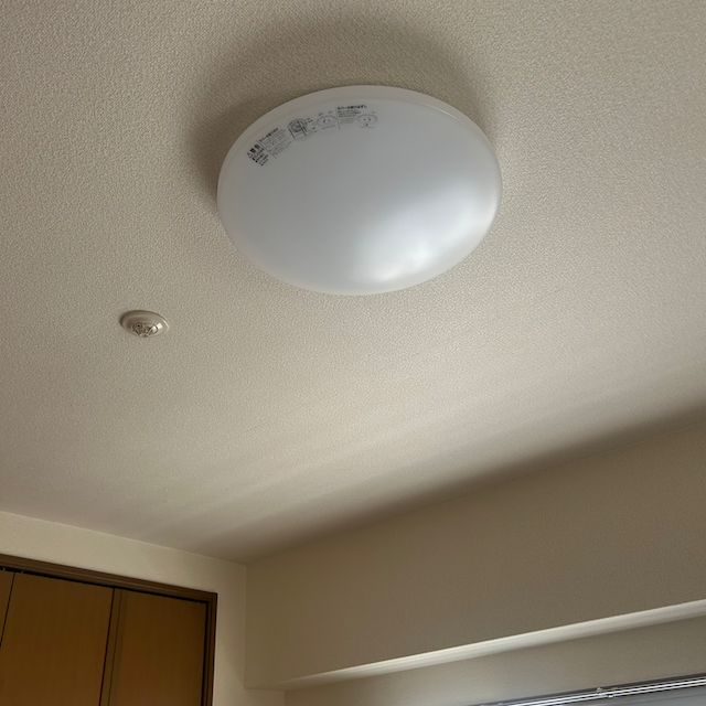 家電レンタルシーリングライトの写真