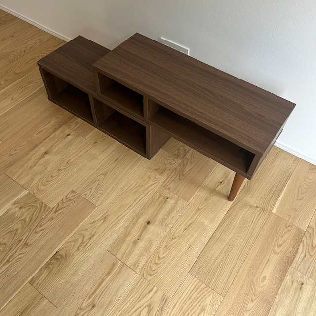 家具レンタル伸縮 テレビ台の写真