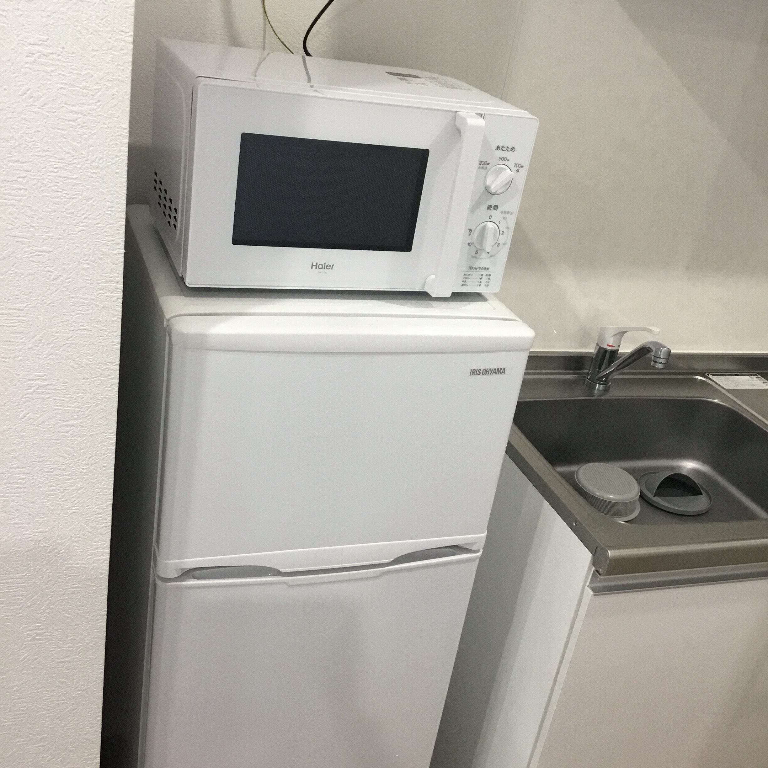 冷蔵庫と電子レンジ