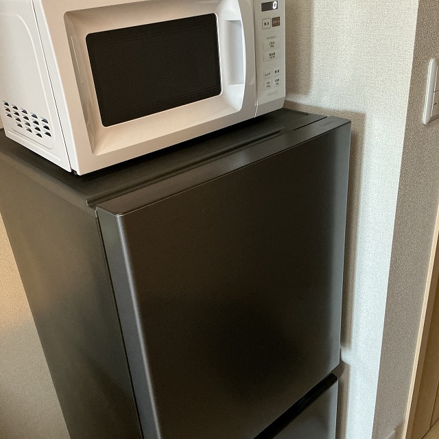 冷蔵庫と電子レンジ