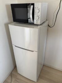 冷蔵庫と電子レンジ
