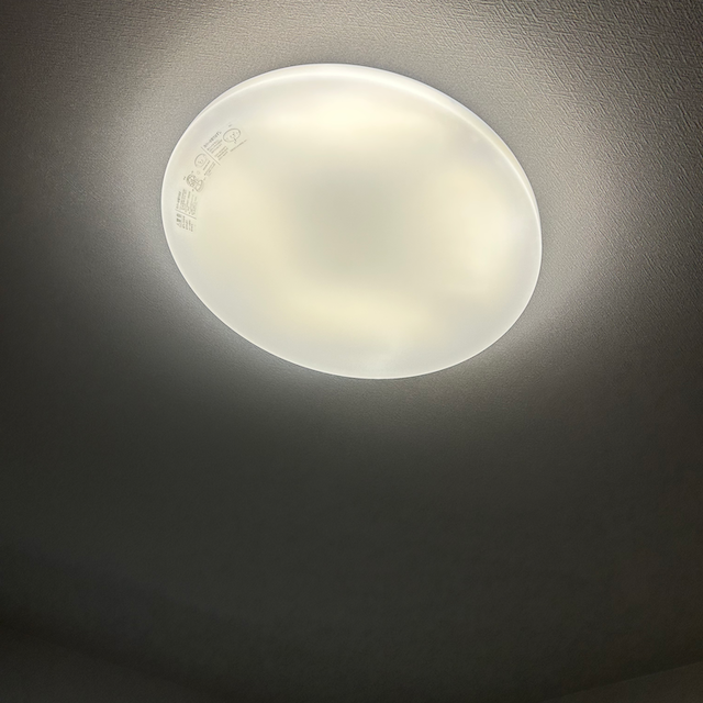 家電レンタルシーリングライトの写真