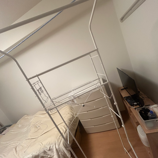 家具レンタル洗濯機ラックの写真