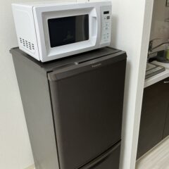 冷蔵庫と電子レンジ