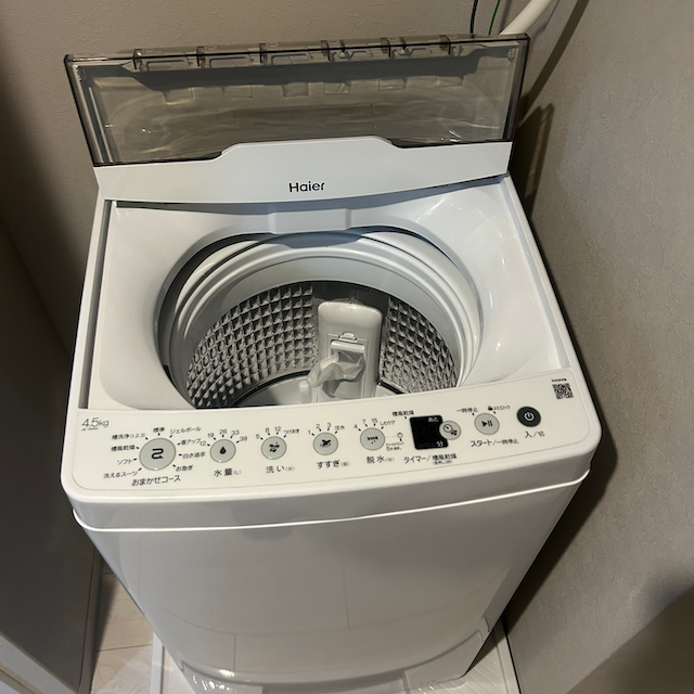家電レンタル洗濯機の写真