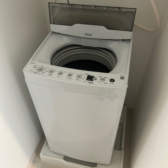 家電レンタル洗濯機の写真