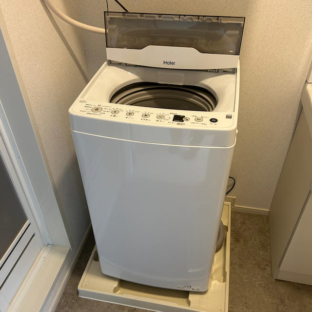 家電レンタル洗濯機の写真