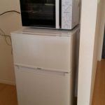 気仙沼市　家電レンタル　3点セット　冷蔵庫、洗濯機、電子レンジ