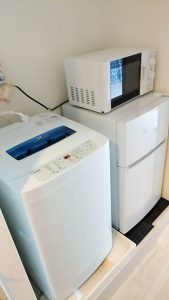 家電レンタルらくらく家電3点セットの写真