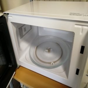 家電レンタル電子レンジの写真