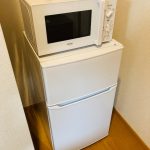 兵庫県三木市で冷蔵庫と洗濯機と電子レンジとテレビのらくらく４点セットを家電レンタルしていただきました