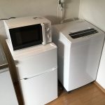 千葉県船橋市で冷蔵庫と洗濯機と電子レンジのらくらく家電3点セットを家電レンタルしていただきました！