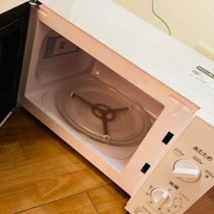 家電レンタル電子レンジの写真