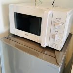 大阪府大阪市都島区で冷蔵庫と洗濯機と電子レンジのらくらく家電3点セットを家電レンタルしていただきました！