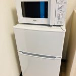 兵庫県神戸市北区で冷蔵庫と洗濯機と電子レンジのらくらく家電3点セットを家電レンタルしていただきました！